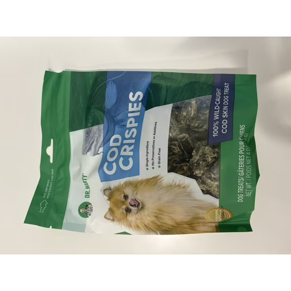 Dr. Marty Cod Crispies Dog Treats, 4oz
