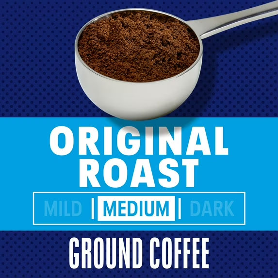 (6 pack) Maxwell House Original Medium Roast Ground Coffee, 27.5 oz Canister, Medium